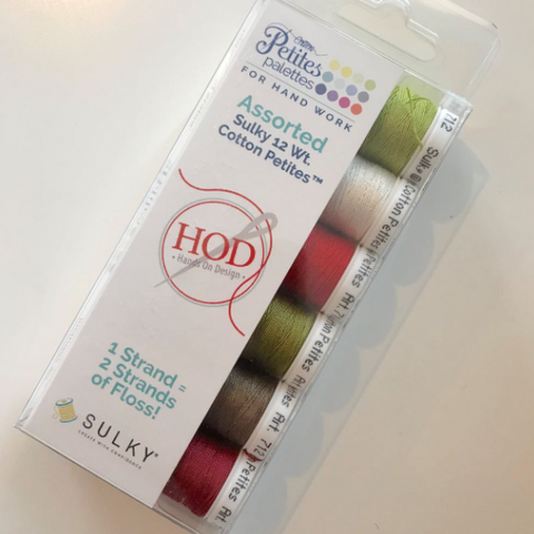 Hands On Design ~ Cranberry Christmas Sulky Floss