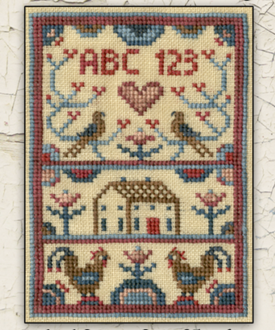 Teresa Kogut ~ Rooster Cottage Teeny chart