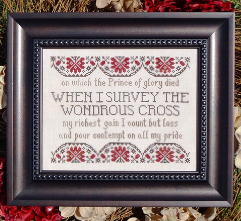 My Big Toe Designs ~ When I Survey The Wondrous Cross