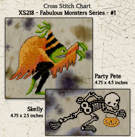 Teresa Kogut ~ Fabulous Monster Series #1 - Party Pete & Skelly