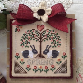 Annie Beez Folkart ~ Sheltering Tree - Spring