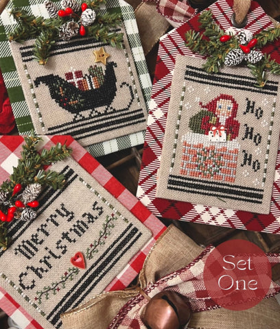 Annie Beez Folkart ~ Christmas in the Country Set 1