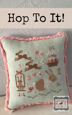 Annie Beez Folkart ~ Hop To It!
