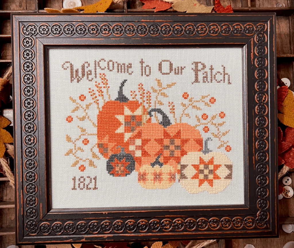 Annie Beez Folkart ~ Welcome to the Patch