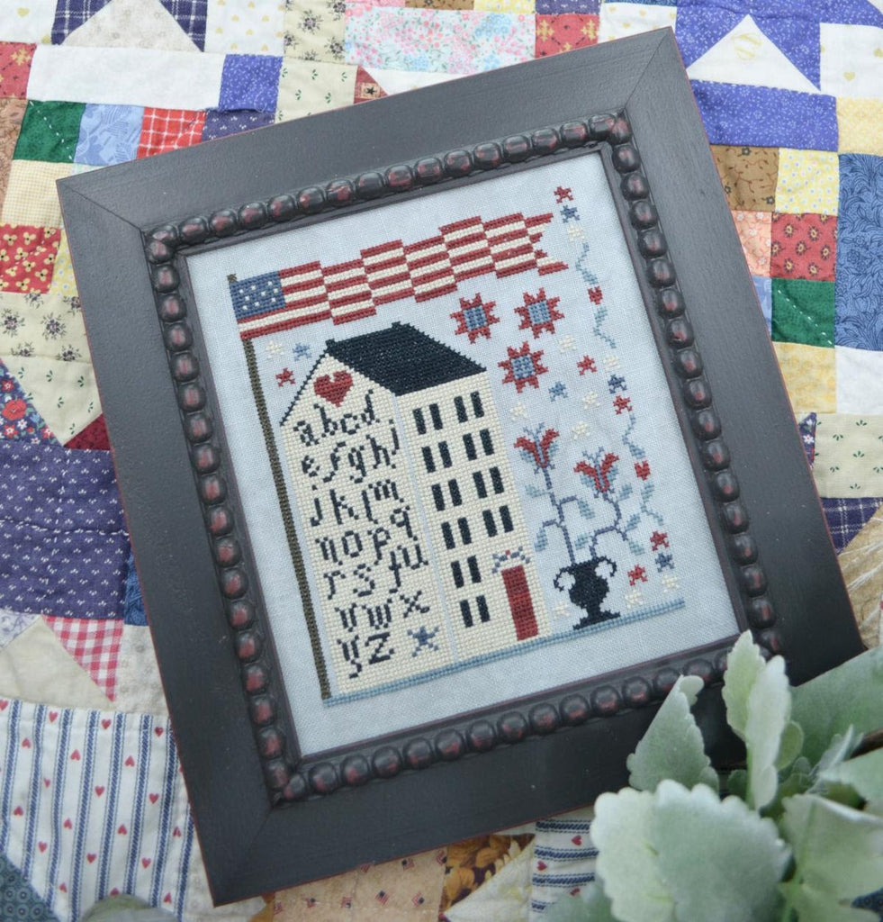 Annie Beez Folkart ~ American Sampler House
