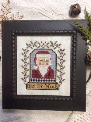 Annie Beez Folkart ~ Old St. Nick