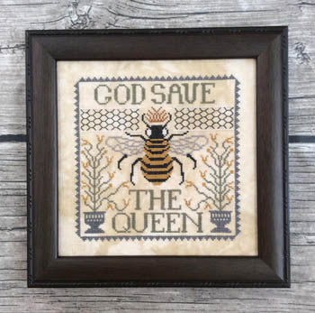 Annie Beez Folkart ~ God Save the Queen