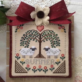 Annie Beez Folkart ~ Sheltering Tree - Summer