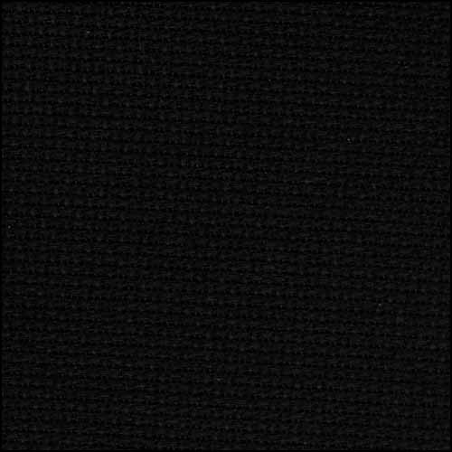 14ct Aida ~ Black ~ Fat 1/4