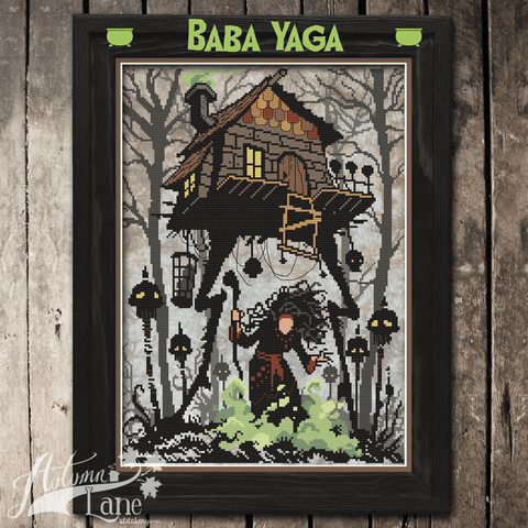 Autumn Lane Stitchery ~ Baba Yaga