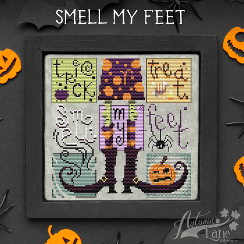 Autumn Lane Stitchery ~ Smell My Feet