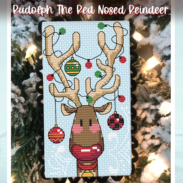 Autumn Lane Stitchery ~ Rudolph