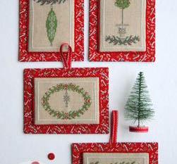 Annalee Waite Designs ~ Little Christmas Ornaments