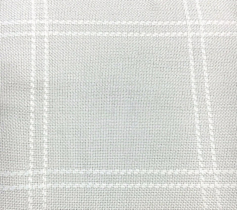 18ct Acrylic Anne Cloth ~ White ~ Random Cut 22 1/2" X 29"