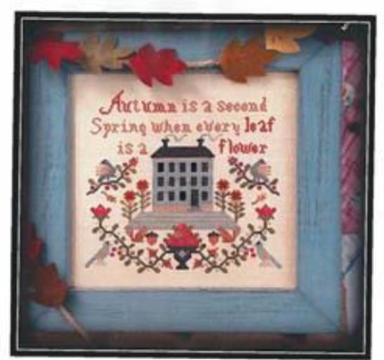 Annie Beez Folkart ~ Autumn Is A Second Spring