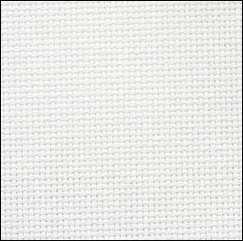 20ct Aida ~ Antique White ~ Fat 1/4