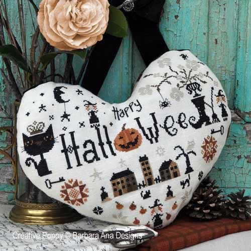 Barbara Ana Designs ~ Halloween Heart