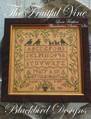 Blackbird Designs ~ Loose Feathers Abecedarian Series ~ The Fruitful Vine
