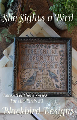 Blackbird Designs ~ She Sights A Bird ~ #3 Loose Feathers For The Birds Series
