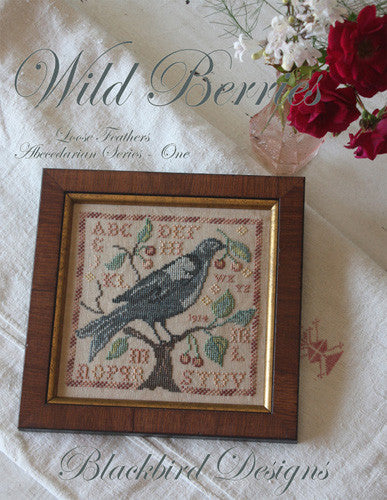 Blackbird Designs ~ Loose Feathers Abecedarian Series ~ Wild Berries