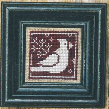 Bent Creek ~ Winter Redbird + White