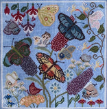 The Blue Flower ~  Butterfly Garden