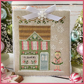 Country Cottage Needleworks ~ Nutcracker Village 10 - Dew Drop Flower Shop