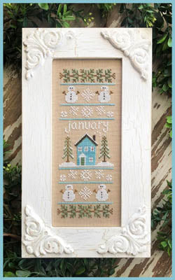Country Cottage Needleworks ~ Sampler Of The Month - January