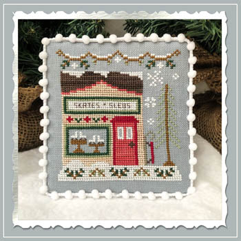 Country Cottage Needleworks ~ Snow Village 2 - Skate & Sled Shop