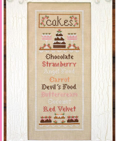 Country Cottage Needleworks ~ Cake Menu