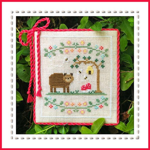 Country Cottage Needleworks ~  Forest Bear ~ Welcome to the Forest Part 7 of 7