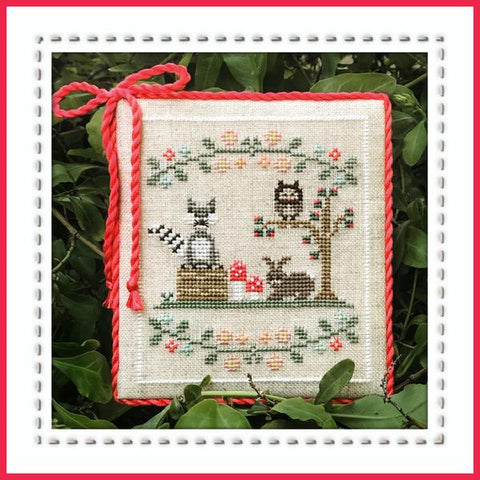 Country Cottage Needleworks ~ Forest Raccoon & Friends ~ Welcome to the Forest Part 3 of 7