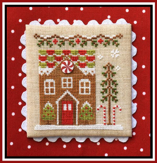 Country Cottage Needleworks ~ Gingerbread Village ~ Gingerbread House #1