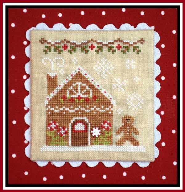 Country Cottage Needleworks ~ Gingerbread Village ~ Gingerbread House #2