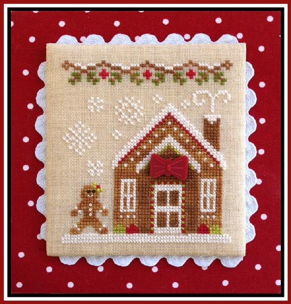 Country Cottage Needleworks ~ Gingerbread Village ~ Gingerbread House #3