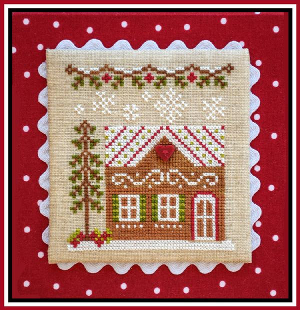 Country Cottage Needleworks ~ Gingerbread Village ~ Gingerbread House #7