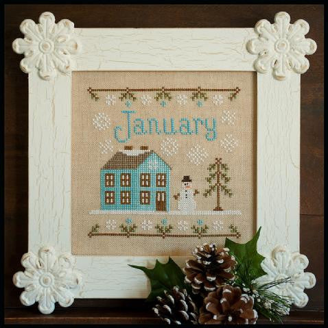 Country Cottage  ~ January