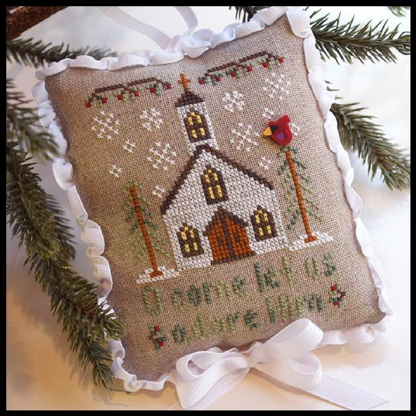 Country Cottage ~ Let Us Adore Him