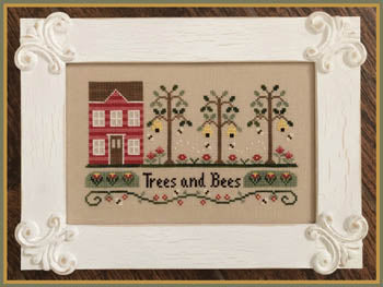 Country Cottage Needleworks ~ Trees And Bees
