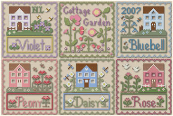 Country Cottage Needleworks ~ Cottage Garden Chart Pack