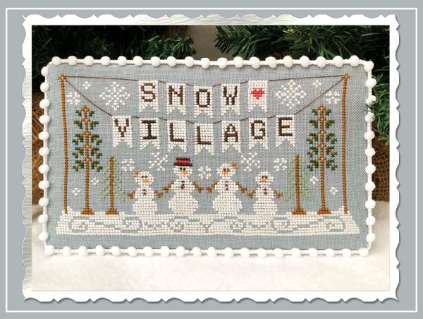 Country Cottage Needleworks ~ Snow Village