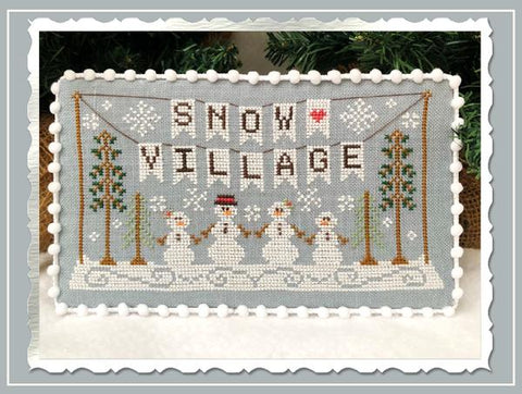 Country Cottage Needleworks ~ Snow Village