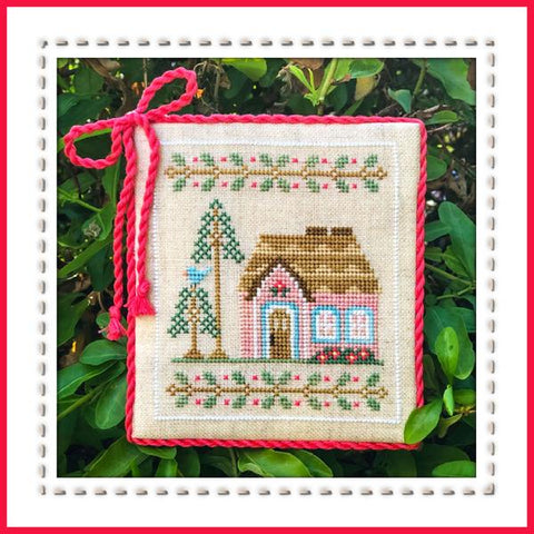Country Cottage Needleworks ~ Pink Forest Cottage ~ Welcome to the Forest Part 5 of 7