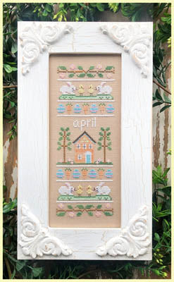 Country Cottage Needleworks ~ Sampler Of The Month - April