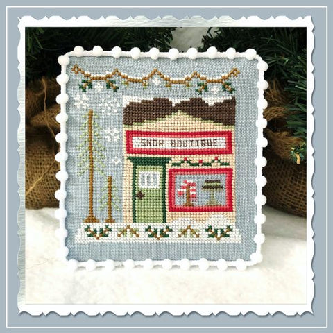 Country Cottage Needleworks ~ Snow Village 7 - Snow Boutique