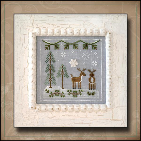 Country Cottage ~ Snowy Reindeer