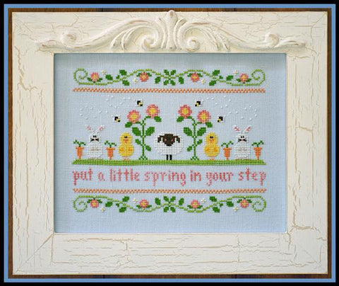 Country Cottage Needleworks ~ Spring In Your Step