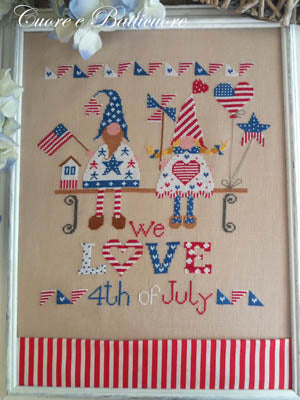 Cuore e Batticuore ~ 4th Of July In Love (cute Gnomes!)