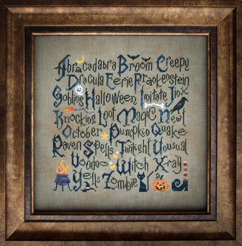 Cottage Garden Samplings ~ Halloween Sampler