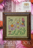 Cottage Garden Samplings ~ Sing for Joy - Songbird's Garden Series Part 10